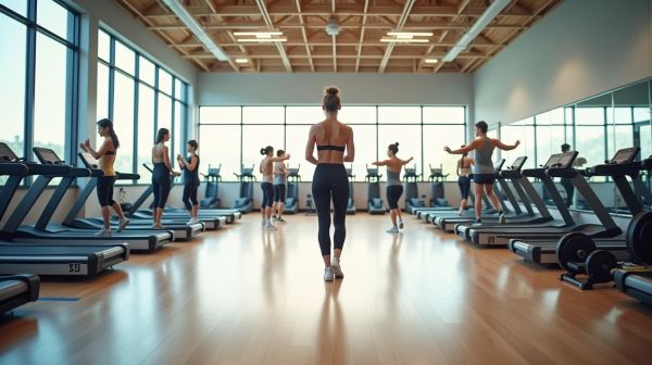 L'éclairage efficace pour salle de sport : standards et conseils